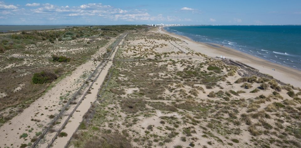 Restauration dunaire après suppression de la route ©en Haut ! pour CPIE Bassin de Thau