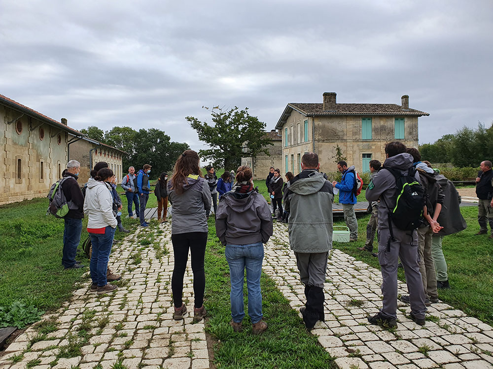 L’Ile Nouvelle, une journée technique sur le thème changement climatique ©Conservatoire du Littoral